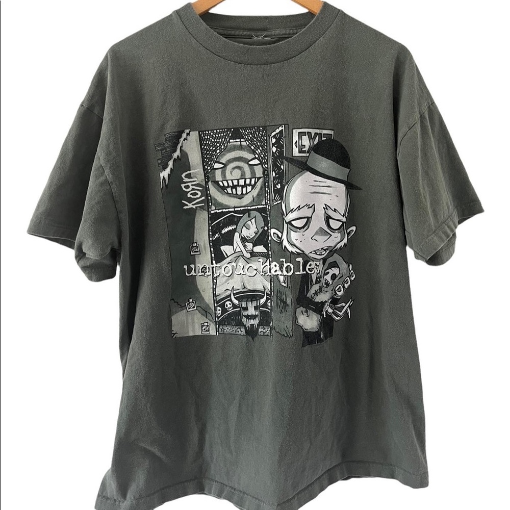 Vintage 2002 Korn World Tour Band Tee Official